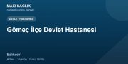 Gömeç İlçe Devlet Hastanesi adres ve telefon