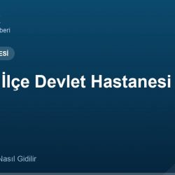 Gömeç İlçe Devlet Hastanesi adres ve telefon