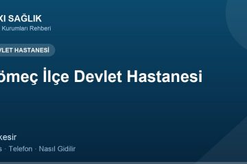Gömeç İlçe Devlet Hastanesi adres ve telefon