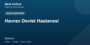 Havran Devlet Hastanesi adres ve telefon