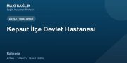 Kepsut İlçe Devlet Hastanesi adres ve telefon