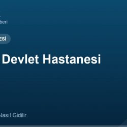 Gercüş Devlet Hastanesi adres ve telefon