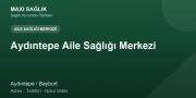 Aydıntepe Aile Sağlığı Merkezi adres ve telefon