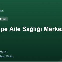 Aydıntepe Aile Sağlığı Merkezi adres ve telefon