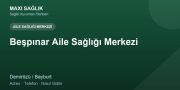 Beşpınar Aile Sağlığı Merkezi adres ve telefon