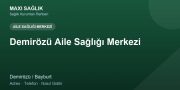 Demirözü Aile Sağlığı Merkezi adres ve telefon