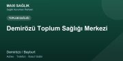 Demirözü Toplum Sağlığı Merkezi adres ve telefon