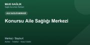 Konursu Aile Sağlığı Merkezi adres ve telefon