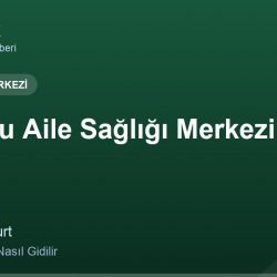 Konursu Aile Sağlığı Merkezi adres ve telefon