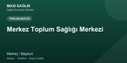 Merkez Toplum Sağlığı Merkezi adres ve telefon