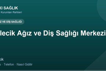 Bilecik Ağız ve Diş Sağlığı Merkezi adres ve telefon