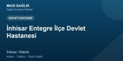 İnhisar Entegre İlçe Devlet Hastanesi adres ve telefon