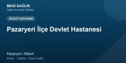 Pazaryeri İlçe Devlet Hastanesi adres ve telefon