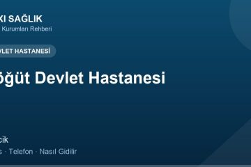 Söğüt Devlet Hastanesi adres ve telefon