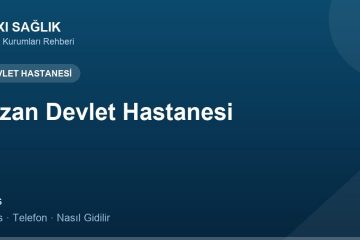 Hizan Devlet Hastanesi adres ve telefon