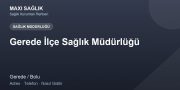 Gerede İlçe Sağlık Müdürlüğü adres ve telefon