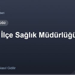 Gerede İlçe Sağlık Müdürlüğü adres ve telefon
