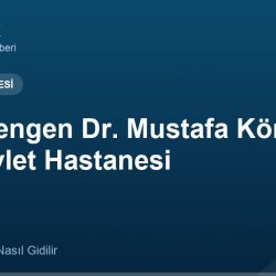Bolu Mengen Dr. Mustafa Körpeoğlu İlçe Devlet Hastanesi adres ve telefon