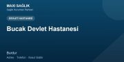 Bucak Devlet Hastanesi adres ve telefon