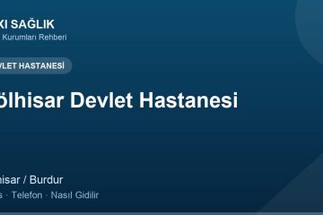 Gölhisar Devlet Hastanesi adres ve telefon