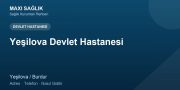 Yeşilova Devlet Hastanesi adres ve telefon