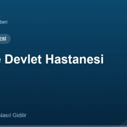 Çekirge Devlet Hastanesi adres ve telefon