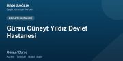 Gürsu Cüneyt Yıldız Devlet Hastanesi adres ve telefon