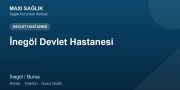 İnegöl Devlet Hastanesi adres ve telefon