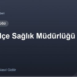 İnegöl İlçe Sağlık Müdürlüğü adres ve telefon