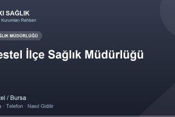 Kestel İlçe Sağlık Müdürlüğü adres ve telefon