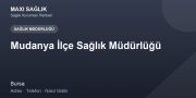 Mudanya İlçe Sağlık Müdürlüğü adres ve telefon