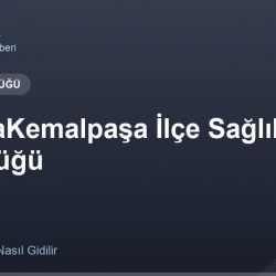 MustafaKemalpaşa İlçe Sağlık Müdürlüğü adres ve telefon