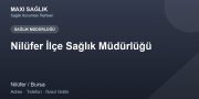 Nilüfer İlçe Sağlık Müdürlüğü adres ve telefon