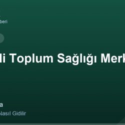 Orhaneli Toplum Sağlığı Merkezi adres ve telefon
