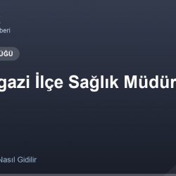 Osmangazi İlçe Sağlık Müdürlüğü adres ve telefon