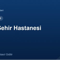 Bursa Şehir Hastanesi adres ve telefon