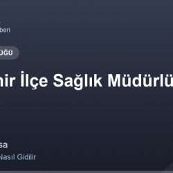 Yenişehir İlçe Sağlık Müdürlüğü adres ve telefon