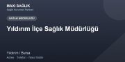 Yıldırım İlçe Sağlık Müdürlüğü adres ve telefon