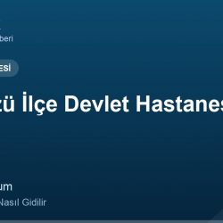 Mecitözü İlçe Devlet Hastanesi adres ve telefon