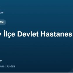 Ortaköy İlçe Devlet Hastanesi adres ve telefon