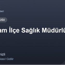 Acıpayam İlçe Sağlık Müdürlüğü adres ve telefon