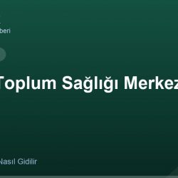 Bekilli Toplum Sağlığı Merkezi adres ve telefon