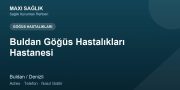 Buldan Göğüs Hastalıkları Hastanesi adres ve telefon
