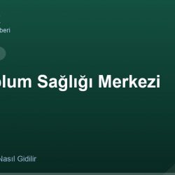 Çal Toplum Sağlığı Merkezi adres ve telefon