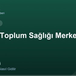 Çameli Toplum Sağlığı Merkezi adres ve telefon