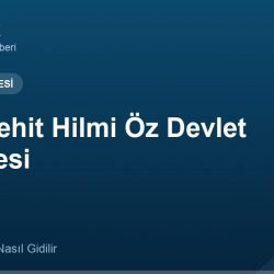 Çivril Şehit Hilmi Öz Devlet Hastanesi adres ve telefon