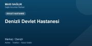 Denizli Devlet Hastanesi adres ve telefon