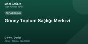 Güney Toplum Sağlığı Merkezi adres ve telefon