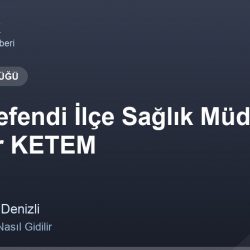 Merkezefendi İlçe Sağlık Müdürlüğü - Sümer KETEM adres ve telefon