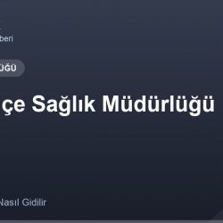 Tavas İlçe Sağlık Müdürlüğü adres ve telefon